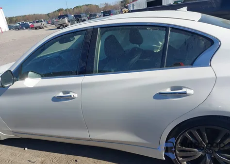 2018 Infiniti Q50 3.0T Luxe из США, поврежденный, VIN JN1EV7AP1JM361956